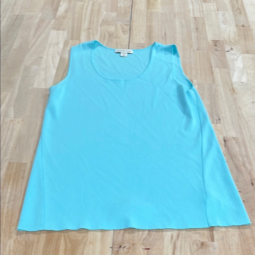 Coldwater Creek Blue Tank Top Sleeveless